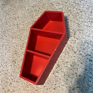 Sourpuss Coffin Shelf Red